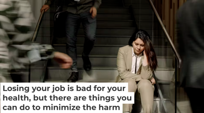 Losing your job can hurt you in many ways. Maskot/Getty Images